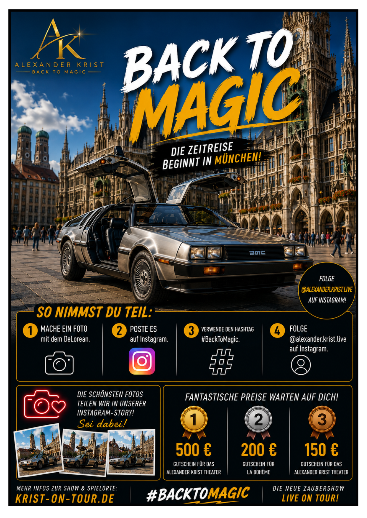 Back to Magic Instagram Foto-Aktion — Gewinne Preise im Wert von über 1.500 €